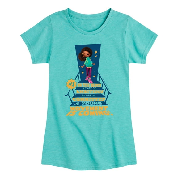 Karma's World - Number One On The Block - Toddler And Youth Girls Short Sleeve Graphic T-Shirt