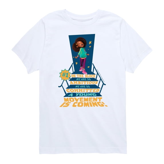 Karma's World - Number One On The Block Boys' Short Sleeve Graphic T-Shirt