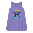 thumbnail image 1 of Karma's World - Open Your Mind, Open Your Heart - Toddler and Youth Girls A-line Dress, 1 of 3