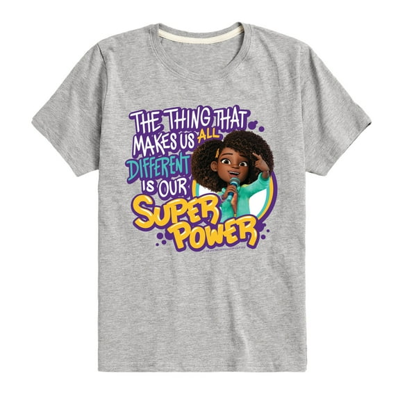 Karma's World - Our Super Power - Toddler And Youth Short Sleeve Graphic T-Shirt