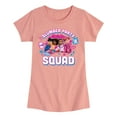 thumbnail image 1 of Karma's World - Slumber Party Squad - Toddler And Youth Girls Fitted Short Sleeve Graphic T-Shirt, 1 of 4