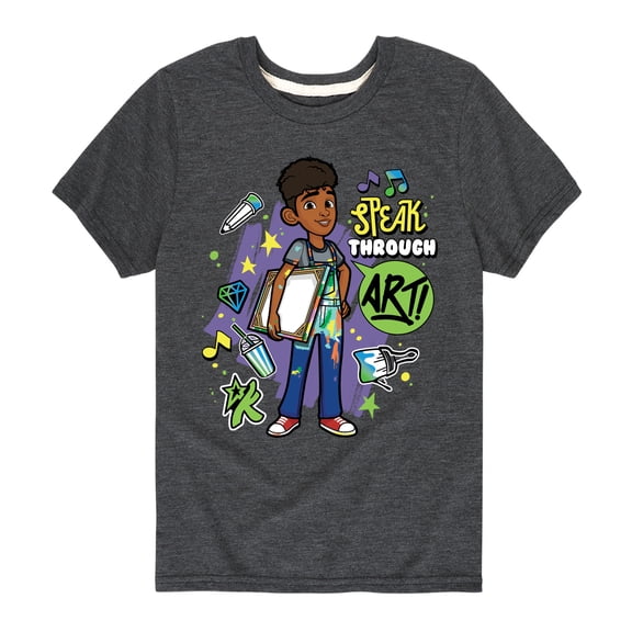 Karma's World - Speak Through Art Winston - Toddler And Youth Short Sleeve Graphic T-Shirt