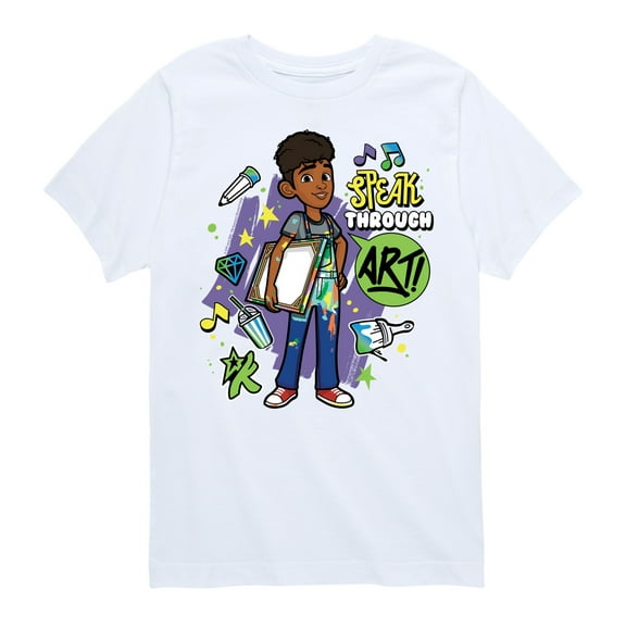 Karma's World - Speak Through Art Winston - Toddler And Youth Short Sleeve Graphic T-Shirt