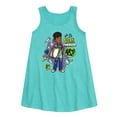 thumbnail image 1 of Karma's World - Speak Through Art - Winston - Toddler & Youth Girls A-line Dress, 1 of 4