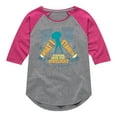 thumbnail image 1 of Karma's World - Stepping Into The Spotlight Karma - Toddler And Youth Girls Raglan Graphic T-Shirt, 1 of 4