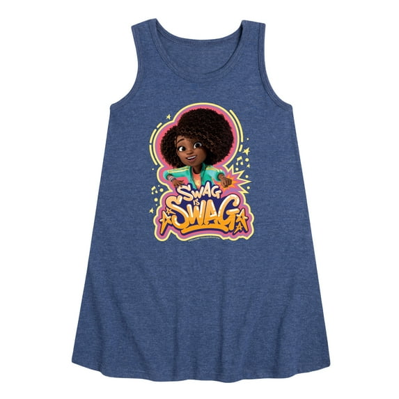 Karma's World - Swag Is Swag - Toddler and Youth Girls A-line Dress