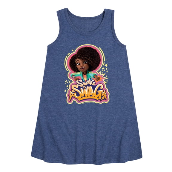 Karma's World - Swag Is Swag - Toddler and Youth Girls A-line Dress