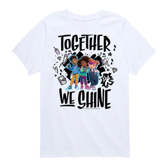 Karma's World - Together We Shine Boys' Short Sleeve Graphic T-Shirt