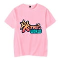thumbnail image 1 of Karma's World Unisex Short Sleeve T-shirts Men Women Streetwear Printing Casual Comedy Harajuku Stylish, 1 of 2