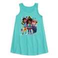 thumbnail image 1 of Karma's World - We're All Stars - Karma, Winston, & Alex - Toddler & Youth Girls A-line Dress, 1 of 4
