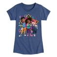 thumbnail image 1 of Karma's World - We're All Stars - Karma, Winston, & Alex - Toddler & Youth Girls Short Sleeve Graphic T-Shirt, 1 of 5