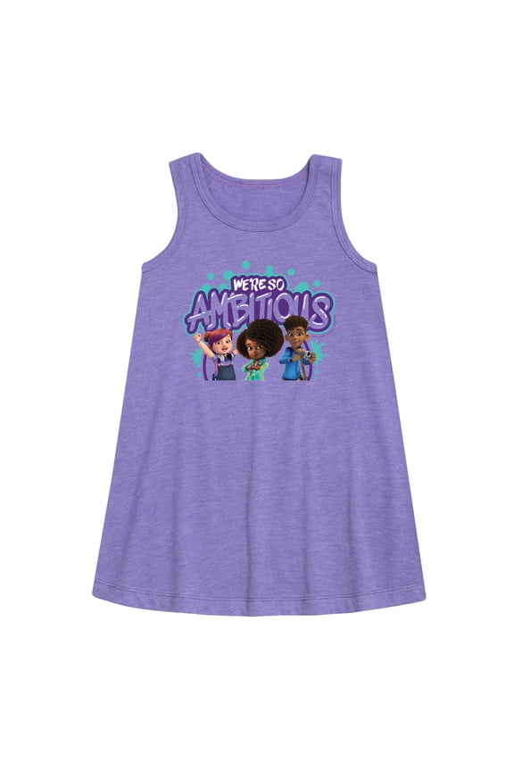 - We're So Ambitous - Toddler and Youth Girls A-line Dress