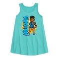 thumbnail image 1 of Karma's World - Winston - Graffiti Style - Toddler & Youth Girls A-line Dress, 1 of 4