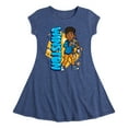 thumbnail image 1 of Karma's World - Winston - Airbrush Style - Toddler & Youth Girls Fit & Flare Dress, 1 of 1