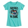 thumbnail image 1 of Karma's World - Winston, Karma, & Alex - Together We Shine - Toddler & Youth Girls Short Sleeve Graphic T-Shirt, 1 of 5