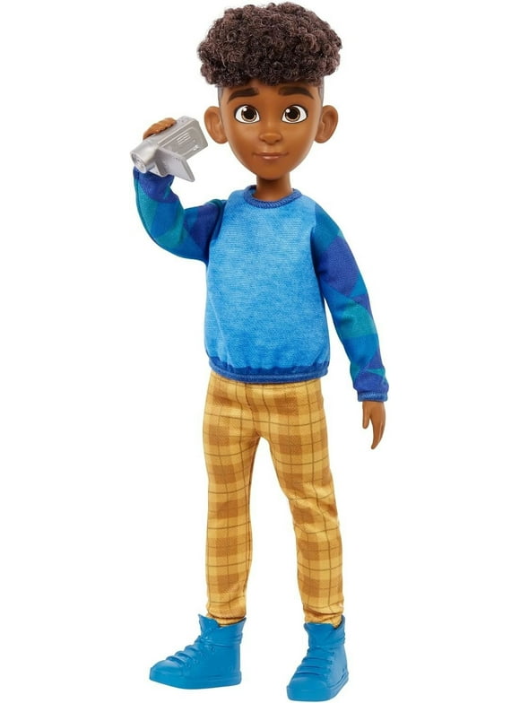 Karma’s World Winston Torres Doll with Brown Hair, Includes Camcorder Accessory