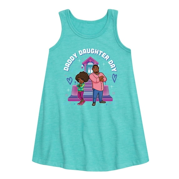 Karma's Wrold - Daddy Daughter Day - Toddler & Youth Girls A-line Dress