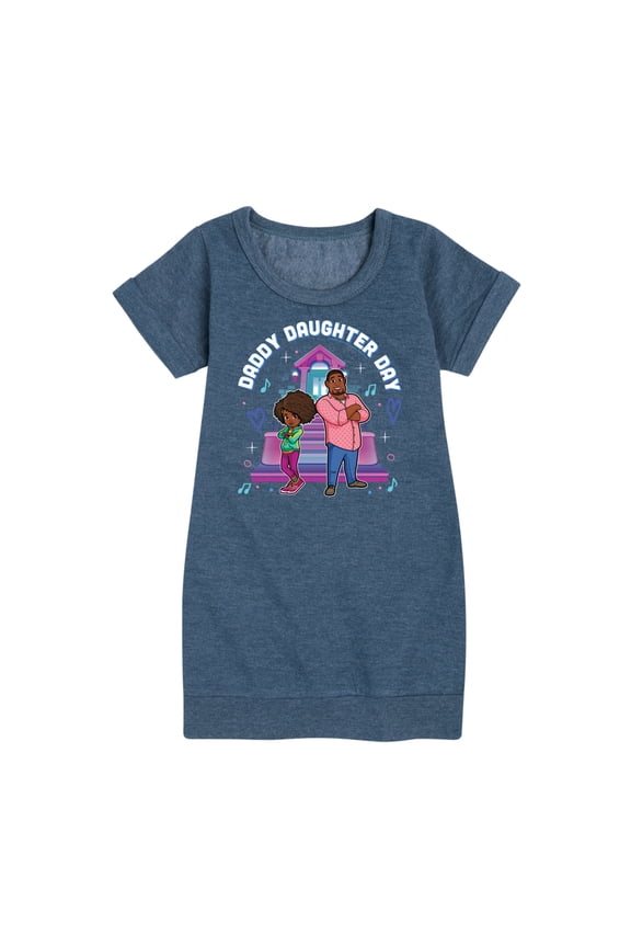 Karma's Wrold - Daddy Daughter Day - Toddler & Youth Girls Fleece Dress