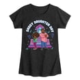 thumbnail image 1 of Karma's Wrold - Daddy Daughter Day - Toddler & Youth Girls Short Sleeve Graphic T-Shirt, 1 of 5