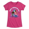 thumbnail image 1 of Karma's Wrold - Daddy Daughter Day - Toddler & Youth Girls Short Sleeve Graphic T-Shirt, 1 of 5