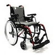 Karman 29 pounds S-305 Ergonomic Ultra Lightweight Wheelchair Pearl Silver, 18" Seat