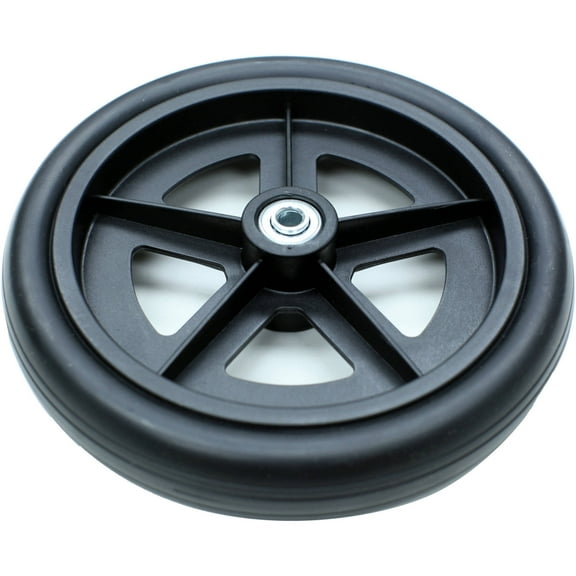 Karman 8" Rollator Walker Caster Universal, Black 5/16" Bearing