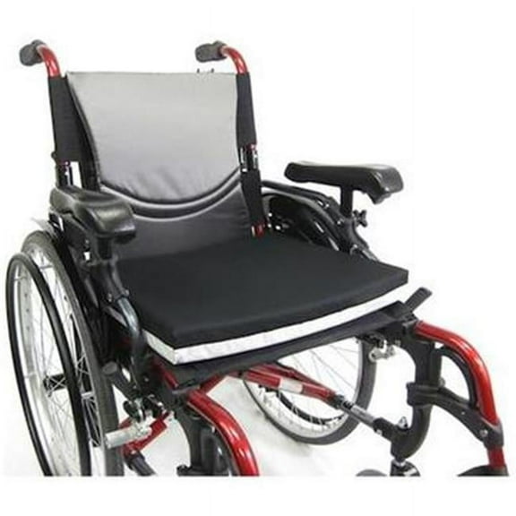 Karman CU-FO-22 22 in. Universal Foam Seat Cushion, Black