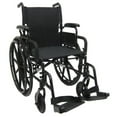 thumbnail image 1 of Karman Healthcare 802-DY-E 802-DY 18 in. seat Ultra Lightweight Wheelchair with Elevating Legrest, 1 of 5