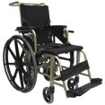 thumbnail image 1 of Karman Healthcare KMAA20 Convertible Airplane Aisle Chair, Foot Operated 24" Quick Release Rear Wheels, also comes with 7" Rear Wheels, 1 of 1