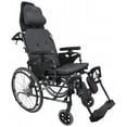 thumbnail image 1 of Karman Healthcare MVP502-16 Premium Reclining Wheelchair-Diamond Black, 1 of 3