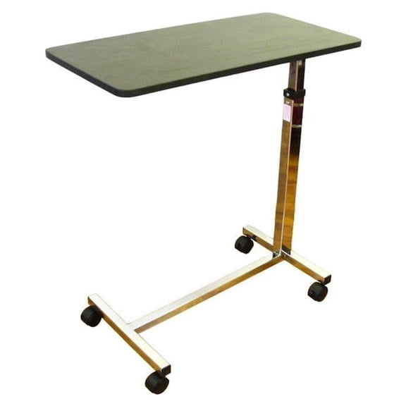 Karman Healthcare OT10 Over Bed Table With Luxury Wood Finish