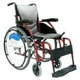 thumbnail image 1 of Karman Healthcare  S-Ergo 115 20 in. seat Ultra Lightweight Ergonomic Wheelchair with Swing Away Footrest and Quick Release Wheels  in Red, 1 of 1