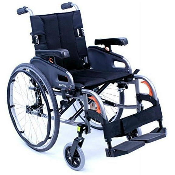 Karman KM8522Q20S 20 x 18 in. Flexx Wheelchair Ultra Lightweight with Quick Release Axles