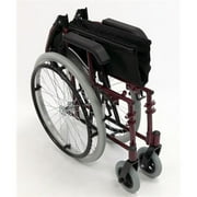 Karman LT-980 24 Pounds Lightweight Wheelchair, 18 Seat, Burgundy