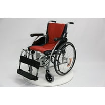 Karman S-125 Ergonomic Ultra Lightweight Manual Wheelchair, Pearl Silver, 16" Seat Width