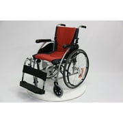 Karman S-125 Ergonomic Ultra Lightweight Manual Wheelchair, Pearl Silver, 16" Seat Width