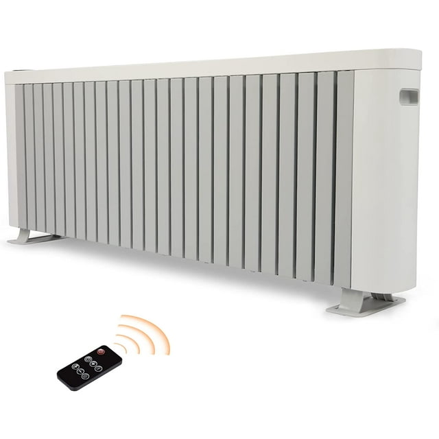 Karmas 1500W Electric Baseboard Heater with Remote, LED Display