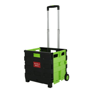 Utility cart wrapping station - wheel it where you need it