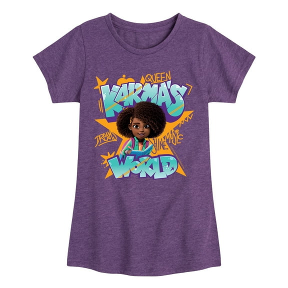 Karmas World - Toddler And Youth Girls Short Sleeve Graphic T-Shirt