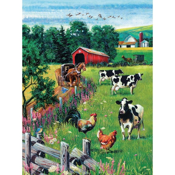 Karmin International Country Road Jigsaw Puzzle
