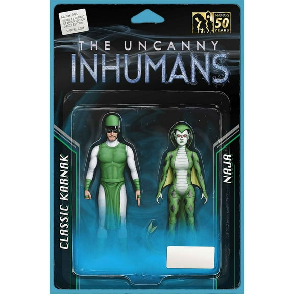 Karnak #3 Christopher Action Figure Two Pack Var (Christopher Action Figure Two Pack Var) Marvel Comics Comic Book