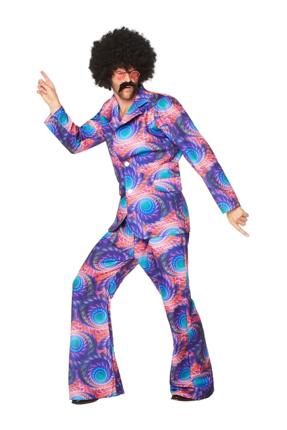 60s Boho Suit Men's Costume Small 34-36