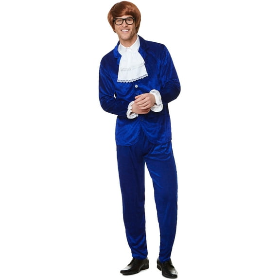 60s Spy Mr Mojo Men's Costume Small 34-36