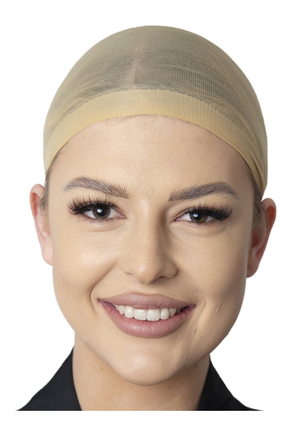 Adult's Beige Wig Cap Costume Accessory