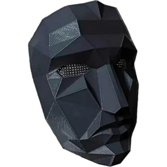 Karnival Costumes Adult's Deadly Game Master Supervisor Mask Costume Accessory