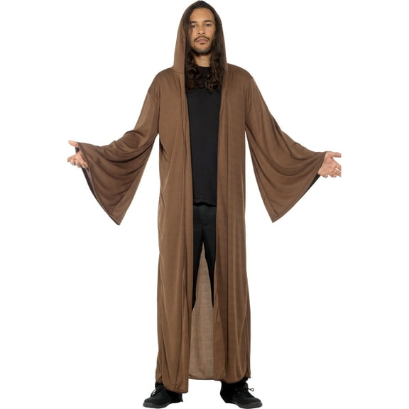 Karnival Costumes Adults Peddler Rogue Thief Brown Robe Costume Accessory