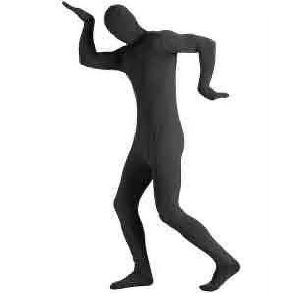 Basic Black Spirit Bodysuit Men's Costume Small 34-36
