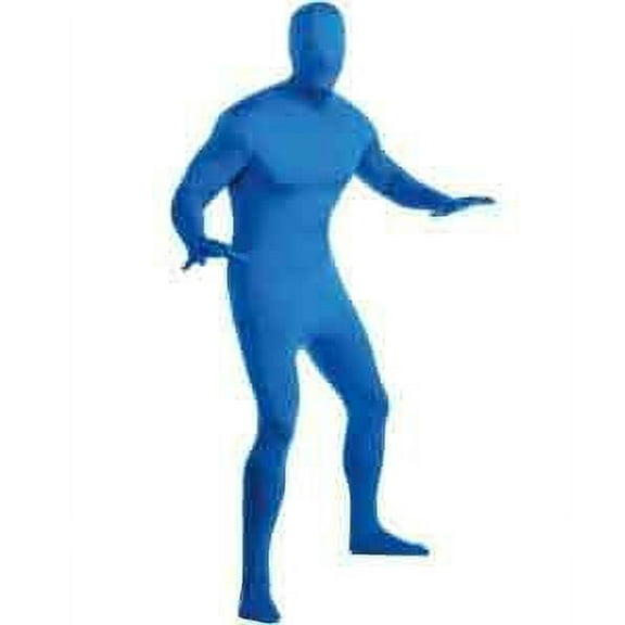 Basic Blue Spirit Bodysuit Men's Costume Small 34-36