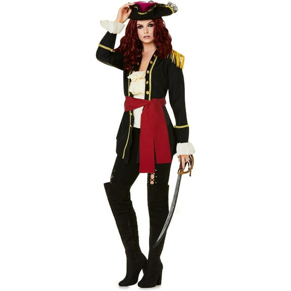 Bonny Pirate Captain Women's Costume X-Large 18-20