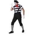 thumbnail image 1 of Karnival Costumes Classic Mime Artist Men's Costume Medium 38-40, 1 of 2
